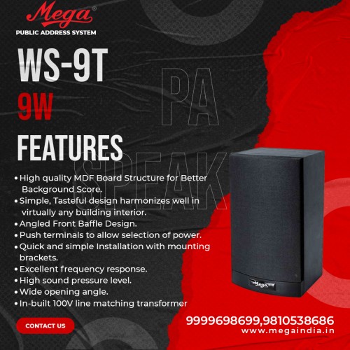WS 9T Wall Speakers 